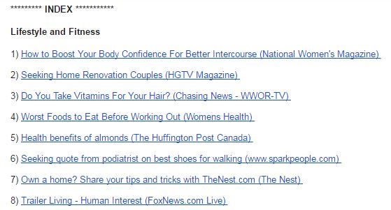 כתבות פוטנציאליות לבחירה